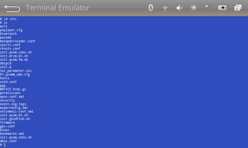Android-terminal-emulator