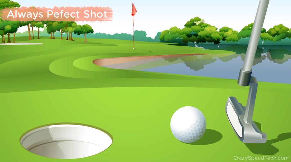 Always perfect shot Golf Clash Mod