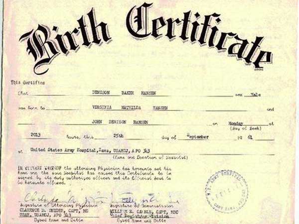 Register for a birth certificate to apply for all other mandatory documentation with ease.