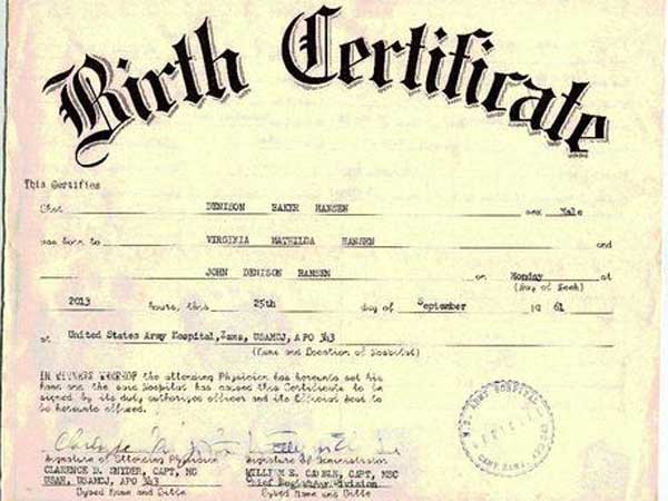 Register for a birth certificate to apply for all other mandatory documentation with ease.