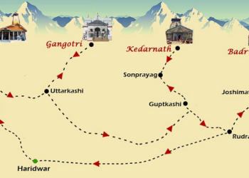 Pilgrimage Paths in Char Dham and Kedarnath
